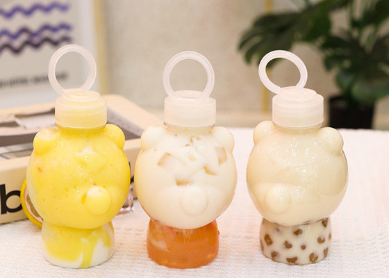Чай молока крышки кольца тяги разливает Squeezable бутылки по бутылкам сока 400ml