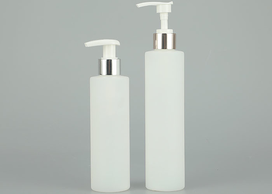 бутылка шампуня 150ml 200ml пустая Refillable пластиковая   бутылка лосьона с золотом и серебряной крышкой прессы