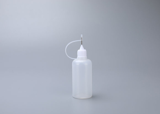 Squeezable пластиковая стирка 50ml вверх по жидкостной бутылке многоразовой со стальной капельницей иглы