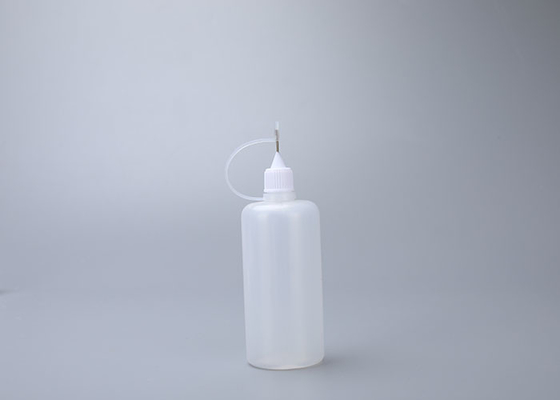 Squeezable пластиковая стирка 50ml вверх по жидкостной бутылке многоразовой со стальной капельницей иглы