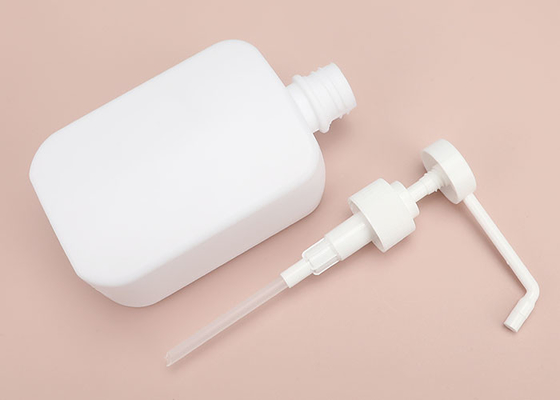 Белая Refillable бутылка дезинфицирующего средства руки с длинным соплом
