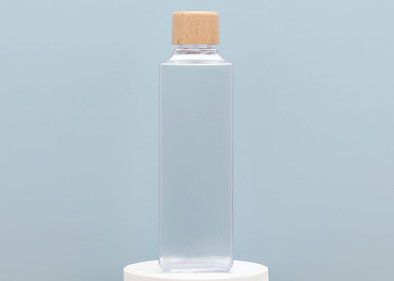 Пластиковая ясность разливает Squeezable по бутылкам BPA свободное с крышкой диска