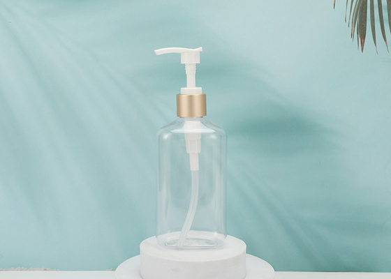 Ясные пустые бутылки шампуня насоса 350ml для пластмассы ЛЮБИМЦА стирки руки