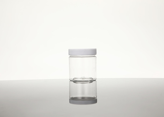 опарник пустого Refillable круга ясности 100ml пластиковый с крышками и ярлыками BPA свободными