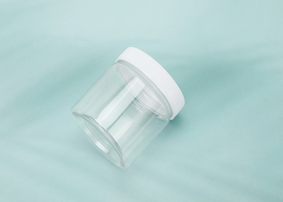опарник пустого Refillable круга ясности 100ml пластиковый с крышками и ярлыками BPA свободными