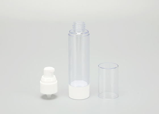 бутылки насоса 15ml 30ml 50ml forlotion белой пластиковой Refillable