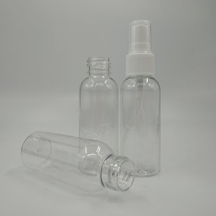 Круглый ПЭТ пластиковый спрейный бутылка 10ml 15ml 30ml 50ml 60m 70ml 100ml 200ml 500ml Вместимость