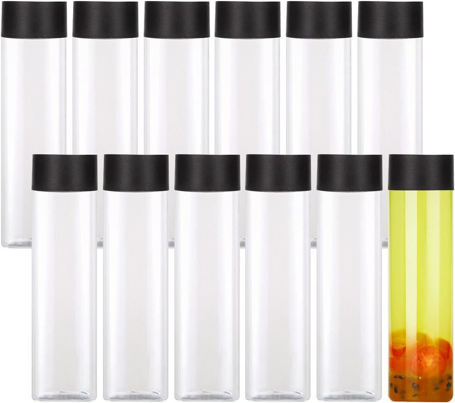 Прозрачные бутылки для молочного чая большой емкости с завинчивающейся крышкой 120 мл, 250 мл, 350 мл, 500 мл, 1000 мл