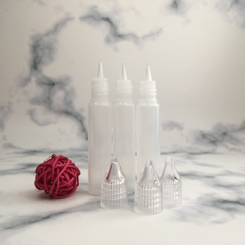 Прозрачные черные маленькие бутылки ПЭТ для жидкостей для прозрачных жидкостных контейнеров