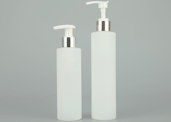 бутылка шампуня 150ml 200ml пустая Refillable пластиковая   бутылка лосьона с золотом и серебряной крышкой прессы