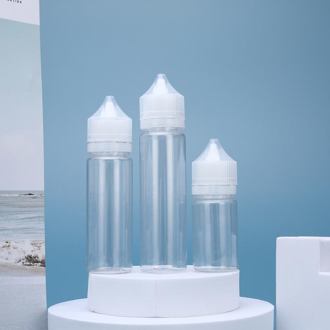 ISO Малые винтовые пластиковые бутылки 10 мл 20 мл 30 мл 50 мл 60 мл 1