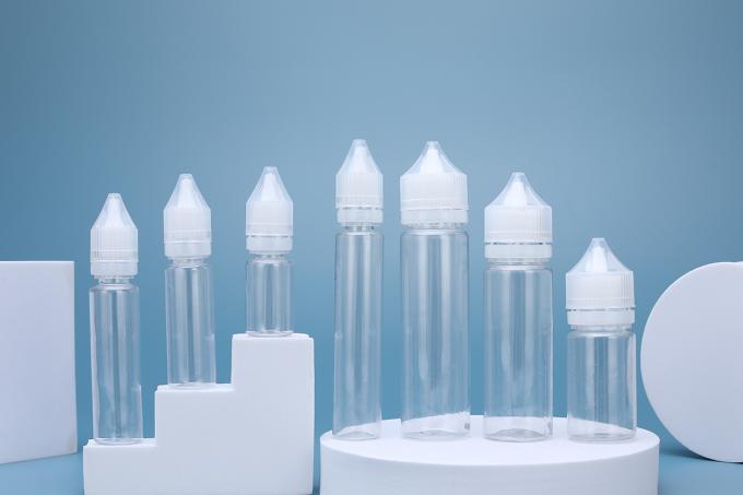 ISO Малые винтовые пластиковые бутылки 10 мл 20 мл 30 мл 50 мл 60 мл 2