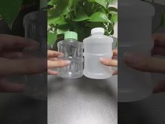 16 унций 500 мл пластиковая бутылка для молочного чая, сока и напитков с крышкой с кольцом