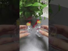 Рождественский фестиваль украшения шара Сферический сок Пиво Пузырьковый шар Форма Чай Напиток Бутылка