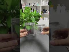 Пластиковые банки для хранения из ПЭТ с крышками, которые легко открываются, герметичные контейнеры для продуктов